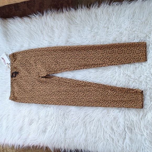 Jessica Simpson Girls Animal Print Leggings - Picture 1 of 5